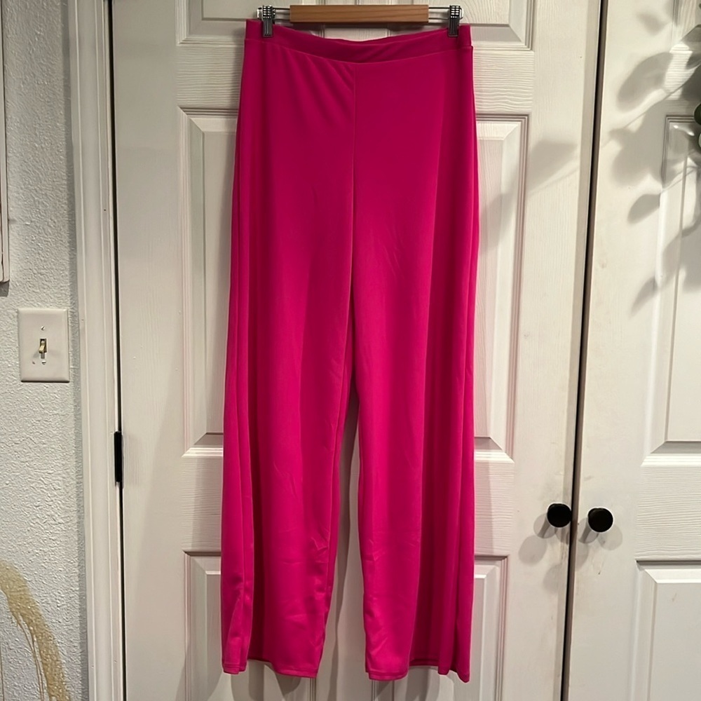 21 Saints brand size Xl elastic waist wide leg pants- NWT